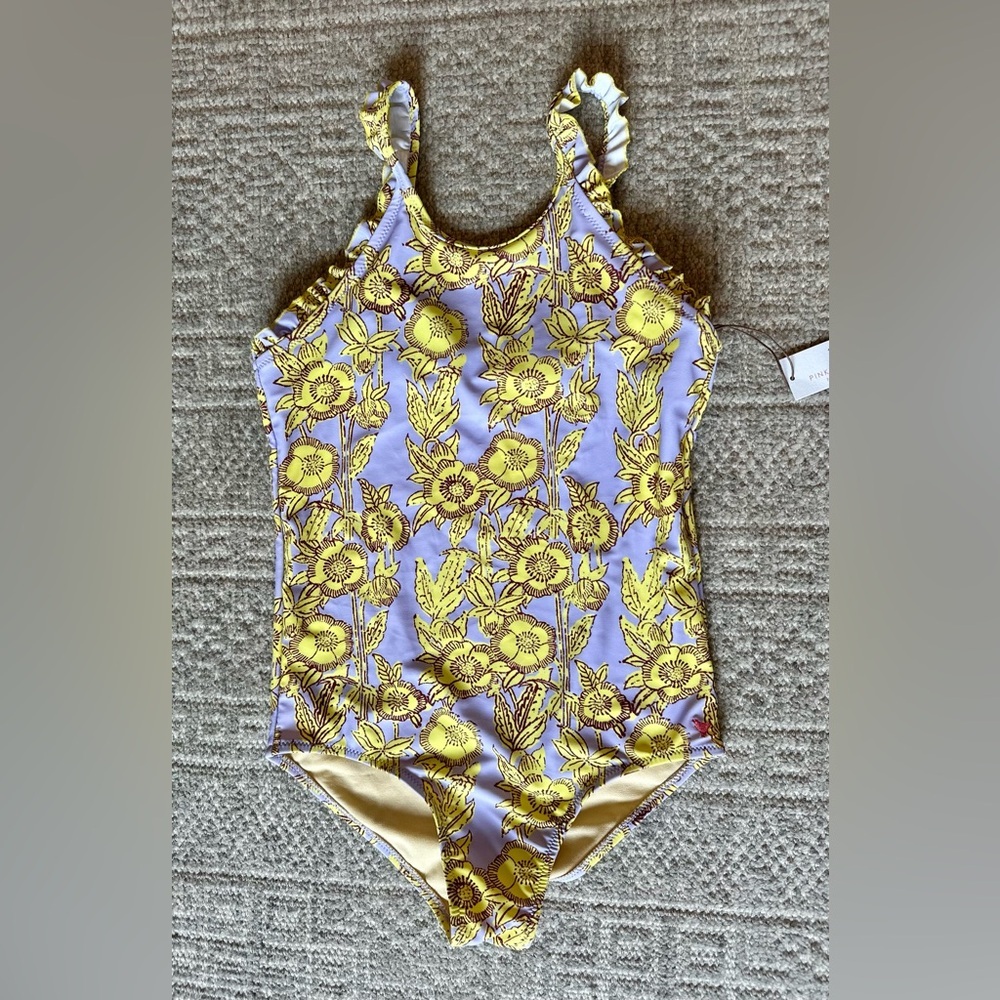 NWT Pink Chicken Claire Girls one piece size 14